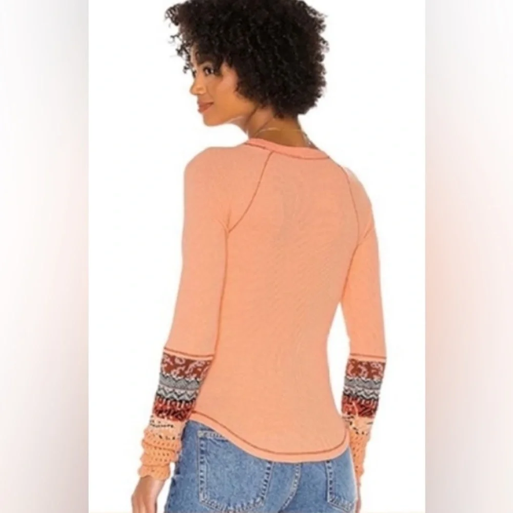 Free People crochet knit